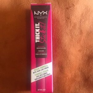 NYX i Thick it Stick it! Thickening Brow Gel Mascara- Espresso (deep warm brown)